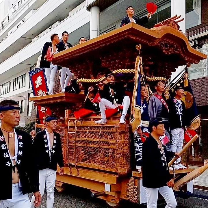 だんじり試験曳き｜お披露目曳行に来て頂きました♪ – KISHIWADA GRAND HALL